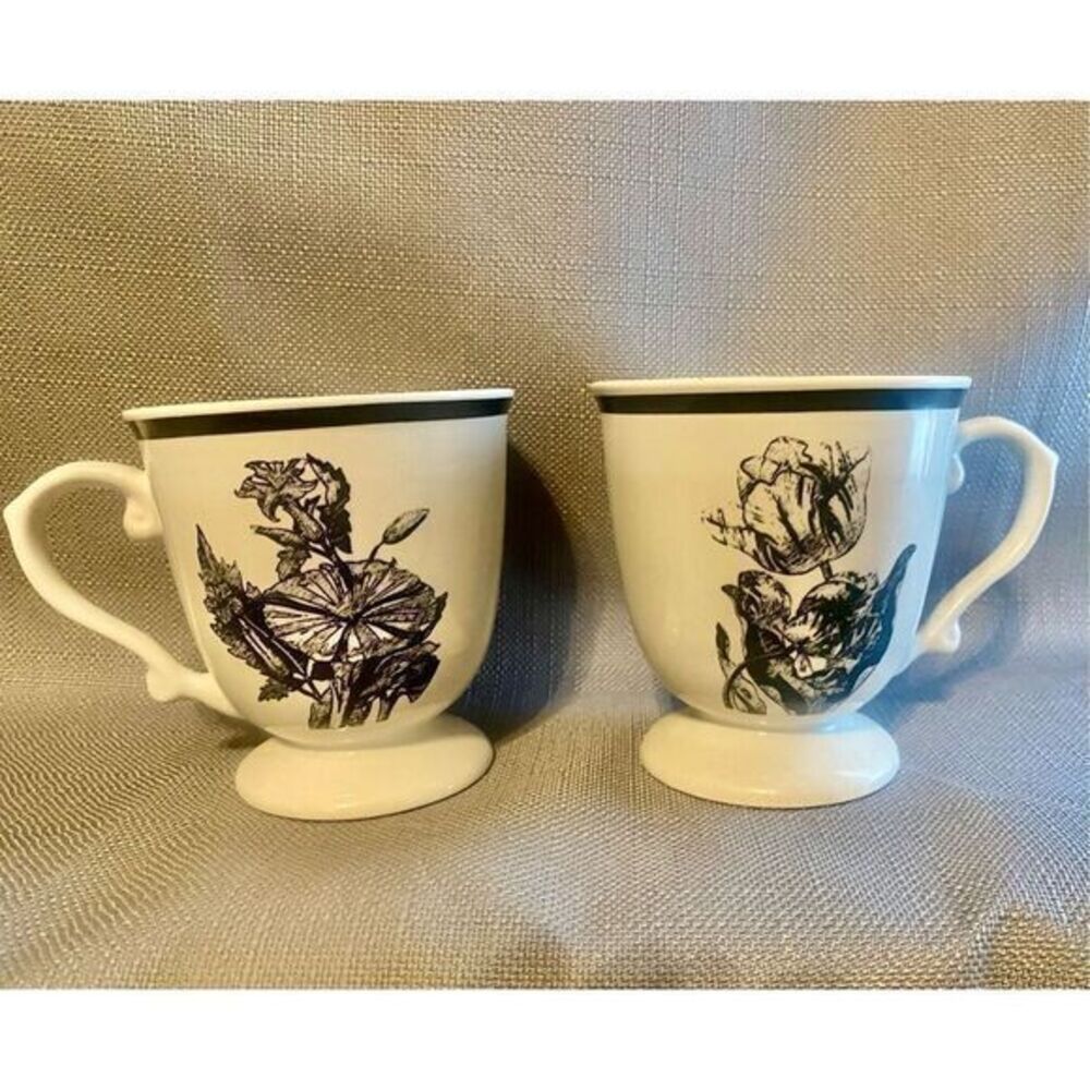 Set of 2 ND exclusive footed mugs‎
